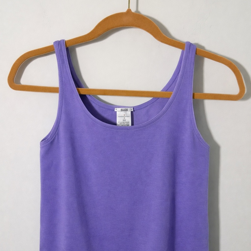 Wolford Purple Women's Shimmery Tank Top - Picture 4 of 6
